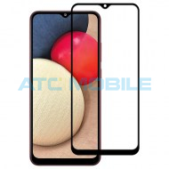 Tvrzen&eacute; sklo Samsung Galaxy A02s (SM-A025) Full-Glue čern&eacute;