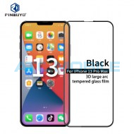 Tvrzen&eacute; sklo 3D PINWUYO iPhone 13 Pro Max čern&eacute; (Explosion-proof)