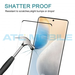 Tvrzen&eacute; sklo 3D PINWUYO Vivo X60 Pro čern&eacute;