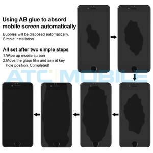 Tvrzen&eacute; sklo IMAK FullScreen IGET Blackview GBL8800, GBL8800 Pro, GBV8800 čir&eacute;