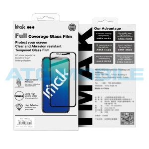 Tvrzen&eacute; sklo IMAK Pro+ Motorola Moto G86 5G (XT2527) čern&eacute;, 2,5D