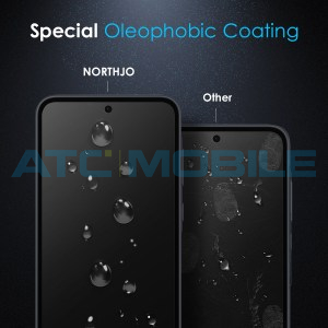 Tvrzen&eacute; sklo NORTHJO Samsung Galaxy A56 5G (SM-A566B) čern&eacute;, 2,5D