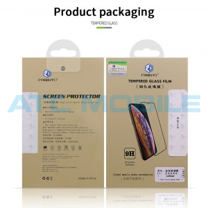 Tvrzen&eacute; sklo PINWUYO Realme 8i (RMX3151) čern&eacute;, 2,5D