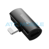 Audio adapt&eacute;r Baseus Lightning / Lightning + 3,5mm jack (pro nab&iacute;jen&iacute; a sluch&aacute;tka)