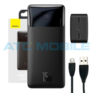 Powerbanka Baseus Bipow 30000 mAh 15W čern&aacute;