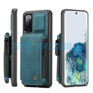 Kryt CaseMe Samsung Galaxy S20 FE (SM-G780, SM-G781) s peněženkou modr&yacute;