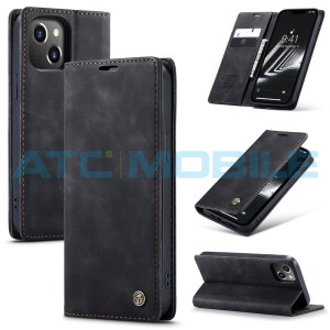 Pouzdro CaseMe Book  iPhone 15 čern&eacute;