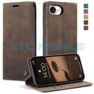 Pouzdro CaseMe Book  iPhone 16e, 17e tm.hněd&eacute; (Coffee)