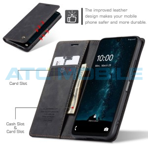 Pouzdro CaseMe Magnetic Book Samsung Galaxy A16 5G (SM-A166) čern&eacute;
