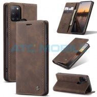CaseMe Book Samsung Galaxy A21s hněd&eacute;