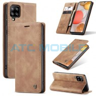 CaseMe Book Samsung Galaxy A42 světle hněd&eacute;