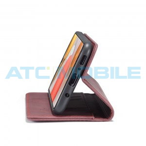 Pouzdro CaseMe Magnetic Book Samsung Galaxy A42 (SM-A425), A42 5G (SM-A426) červen&eacute;