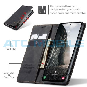 Pouzdro CaseMe Magnetic Book Samsung Galaxy A56 5G (SM-A566) čern&eacute;