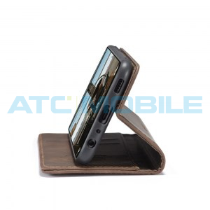 Pouzdro CaseMe Magnetic Book Samsung Galaxy A72 (SM-A725), A72 5G (SM-A726) hněd&eacute;