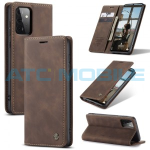 Pouzdro CaseMe Magnetic Book Samsung Galaxy A72 (SM-A725), A72 5G (SM-A726) hněd&eacute;