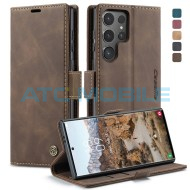 Pouzdro CaseMe Book Samsung Galaxy S24 Ultra 5G (SM-S928B) tm. hněd&eacute; (Coffee)