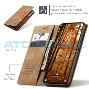 Pouzdro CaseMe Book Samsung Galaxy S26 5G (SM-S941B) sv. hněd&eacute; 