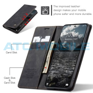 Pouzdro CaseMe Book Redmi Note 15 Pro 4G čern&eacute;