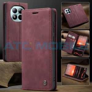 Pouzdro CaseMe Book Redmi Note 15 Pro+ 5G červen&eacute;