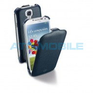 Pouzdro CellularLine Flap otev&iacute;rac&iacute; Samsung Galaxy S4 (i9505) modr&eacute;