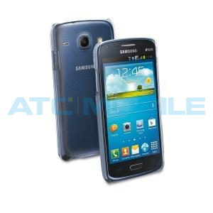 CellularLine Invisible- zadn&iacute; pevn&yacute; kryt Samsung Galaxy Core Duos (i8262), průhledn&yacute; + f&oacute;lie na LCD 