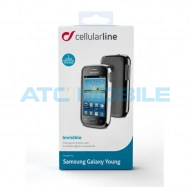 Zadn&iacute; pevn&yacute; kryt a folie Samsung Galaxy Young