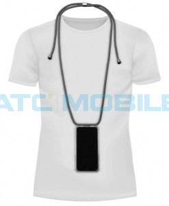 Cellularline Neck-Case s růžovou &scaron;ňůrkou na krk pro Apple iPhone 11 Pro Max