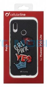 Zadn&iacute; kryt CellularLine PATCH Yes Huawei P20 Lite (ANE-LX1), vy&scaron;&iacute;van&yacute; motiv
