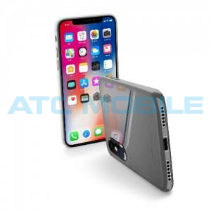 Extratenk&yacute; zadn&iacute; kryt CellularLine ZERO iPhone X/ Xs, čir&yacute;