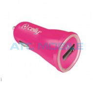 CELLY USB autonab&iacute;ječka (1A) růžov&aacute;