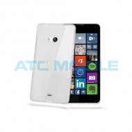CELLY Gelskin - zadn&iacute; měkk&yacute; kryt Microsoft Lumia 540 bezbarv&yacute;
