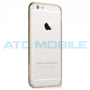 Hlin&iacute;kov&yacute; ochrann&yacute; kryt Devia Silver iPhone 6/6S, obl&yacute;, stř&iacute;brn&yacute;