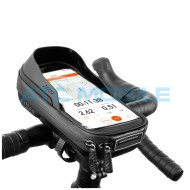 Pouzdro FIXED Bikee Bag 2 univerz&aacute;ln&iacute; na ř&iacute;d&iacute;tka, čern&eacute;