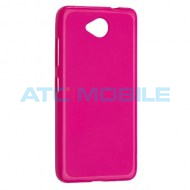 Zadn&iacute; gelov&yacute; kryt Lumia 650 růžov&yacute;