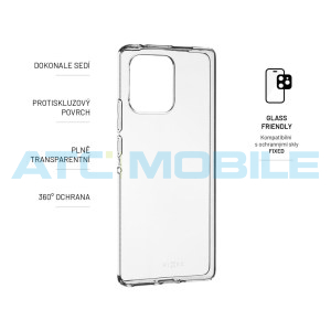 Fixed zadn&iacute; měkk&yacute; kryt Motorola Edge 40 Pro (XT2301), čir&yacute;