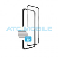 Tvrzen&eacute; sklo FIXED 3D Full-Cover iPhone 13, 13 Pro s aplik&aacute;torem čern&eacute;