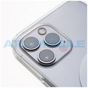 Zadn&iacute; kryt FIXED MagPure s podporou Magsafe Apple iPhone 15, čir&yacute;