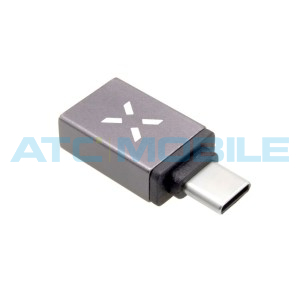 Redukce FIXED Link USB-A na USB-C hlin&iacute;kov&aacute;, &scaron;ed&aacute;