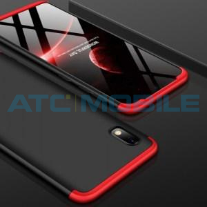GKK kryt Samsung Galaxy A10 (SM-A105) pln&eacute; kryt&iacute;, červen&yacute;/čern&yacute;