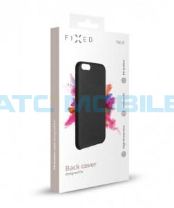 Zadn&iacute; kryt FIXED Tale Xiaomi Redmi Note 6 Pro PU kůže, čern&yacute;