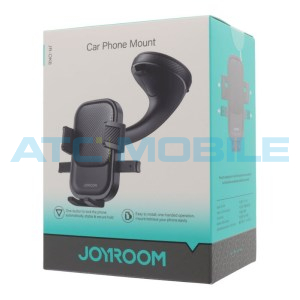Drž&aacute;k Joyroom JR-OK6 s př&iacute;savkou, čern&yacute;