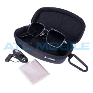Bluetooth slunečn&iacute; br&yacute;le SKYLINE SILVER, polarizačn&iacute;