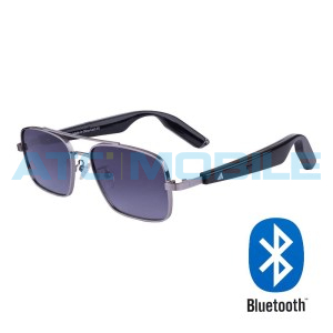 Bluetooth slunečn&iacute; br&yacute;le SKYLINE SILVER, polarizačn&iacute;