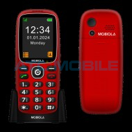 Mobiola MB3120i červen&yacute; + stoln&iacute; nab&iacute;ječka