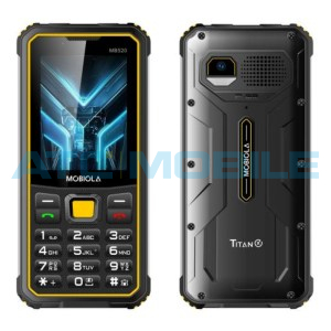 Mobiola MB520 TitanX čern&yacute; (4G, DualSIM, odoln&yacute;)