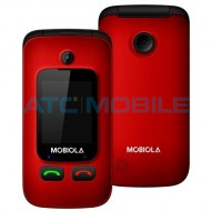 Mobiola MB610 (Senior Flip) červen&yacute;