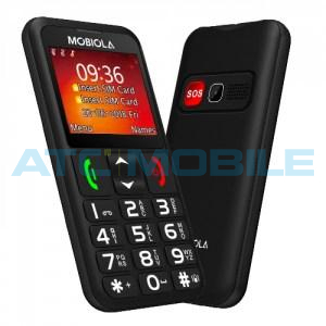 Mobiola MB700 Senior, čern&yacute; + stoln&iacute; nab&iacute;ječka