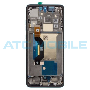 Displej + dotyk + kryt  Motorola Edge 60 Fusion (XT2503) Amazonite (Service Pack)