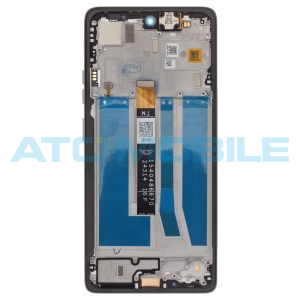 Displej + dotyk + kryt Motorola Moto G75 5G (XT2437) &scaron;ed&yacute; (Service Pack) - 5D68C28968