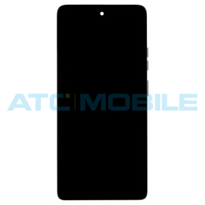 Displej + dotyk + kryt Motorola Moto G75 5G (XT2437) &scaron;ed&yacute; (Service Pack) - 5D68C28968